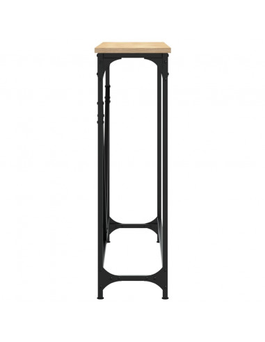 Tavolino Consolle Rovere Sonoma 102x22,5x75cm Legno Multistrato