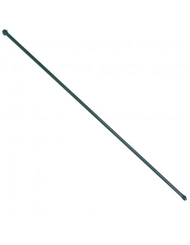 Pali da Giardino 10 pz in Metallo 1,5 m Verde