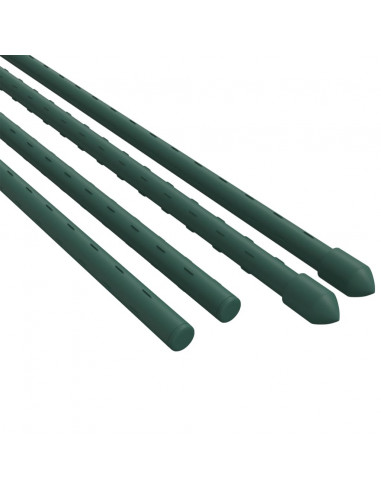 Supporti per Piante da Giardino 30 pz Verde 150 cm Acciaio