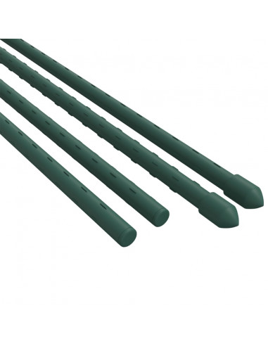Supporti per Piante da Giardino 30 pz Verde 180 cm Acciaio