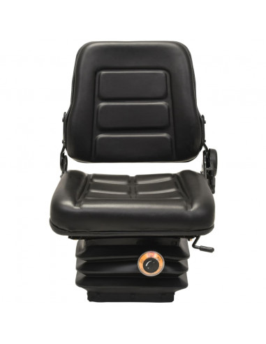 Sedile Trattore Muletto con Sospensioni e Schienale Regolabile