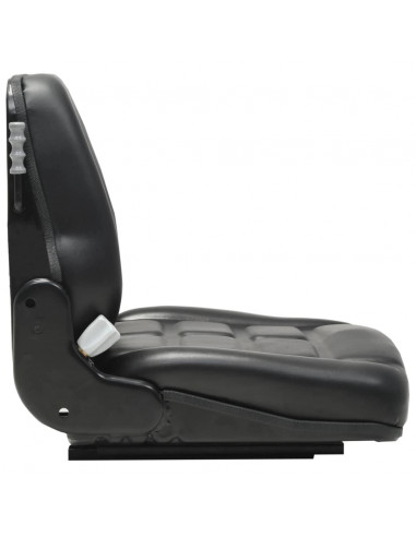 Sedile Trattore Muletto con Sospensioni e Schienale Regolabile