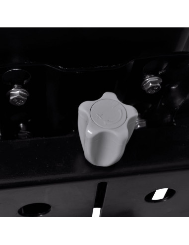 Sedile per Trattore con Sospensione Nero