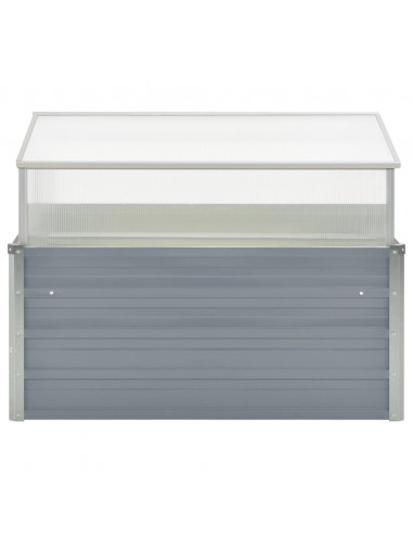 Serra 100x100x85 cm in Acciaio Zincato Grigio