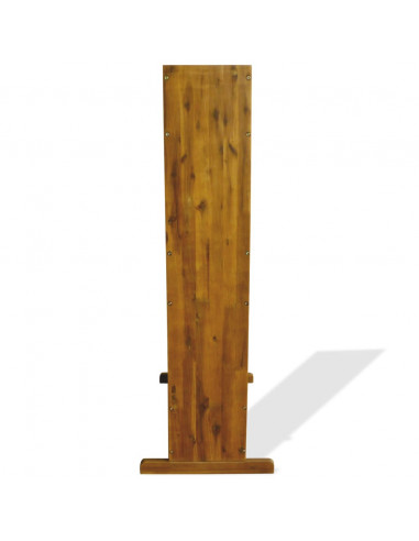 Letto Rialzato da Giardino a 3 Livelli Legno Massello di Acacia