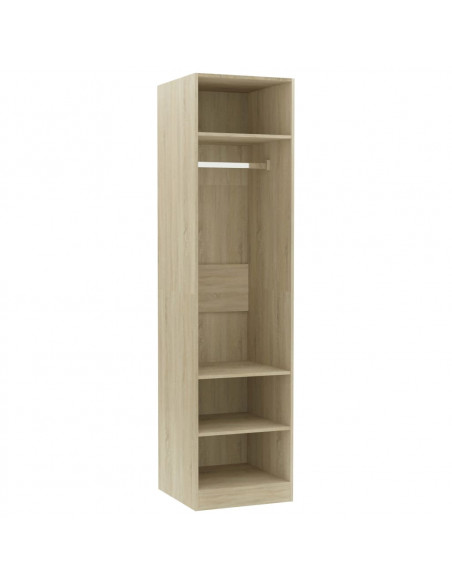 Armadio Rovere Sonoma 50x50x200 cm in Legno Multistrato