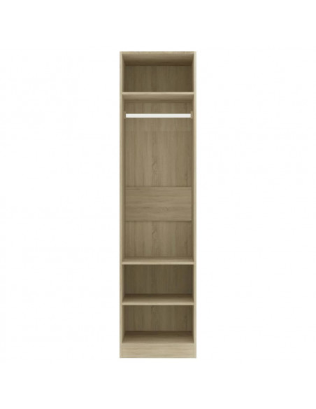 Armadio Rovere Sonoma 50x50x200 cm in Legno Multistrato