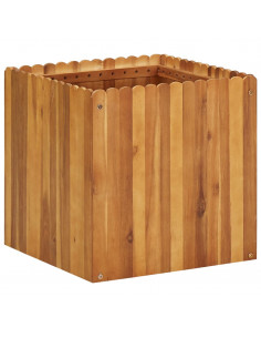 Letto Rialzato da Giardino 50x50x50 cm Legno Massello di Acacia 2