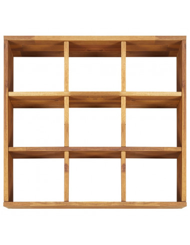 Letto Rialzato da Giardino in Massello d'Acacia 60x60x15 cm