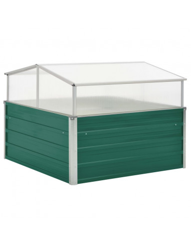 Serra Verde 100x100x77 cm in Acciaio Zincato