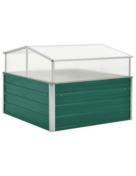 Serra Verde 100x100x77 cm in Acciaio Zincato