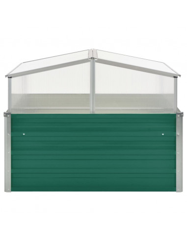 Serra Verde 100x100x77 cm in Acciaio Zincato