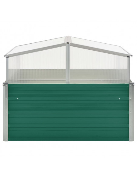 Serra Verde 100x100x77 cm in Acciaio Zincato