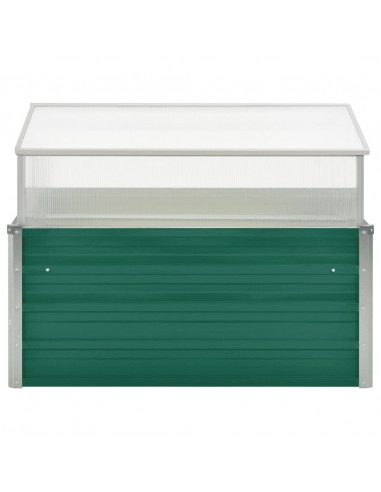 Serra Verde 100x100x77 cm in Acciaio Zincato