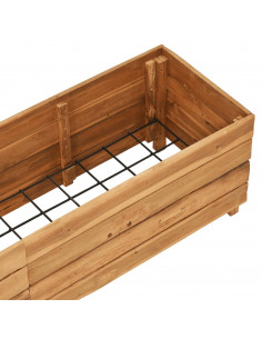 Letto Rialzato 150x40x38 cm Legno di Teak di Recupero e Acciaio 2