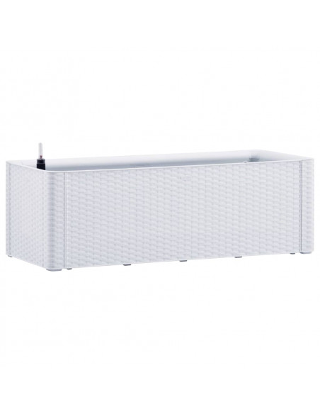 Letto Rialzato da Giardino con Sistema Irrigazione Bianco