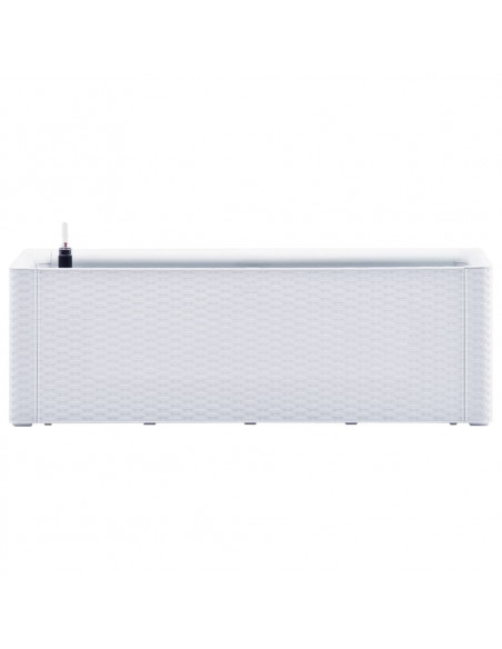 Letto Rialzato da Giardino con Sistema Irrigazione Bianco