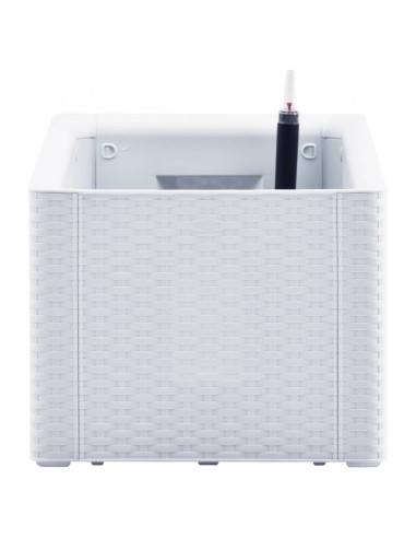 Letto Rialzato da Giardino con Sistema Irrigazione Bianco