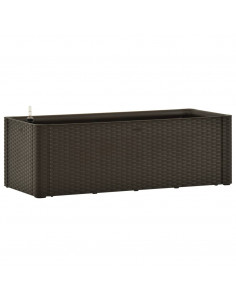 Letto Rialzato da Giardino con Irrigazione Moca 100x43x33 cm 2