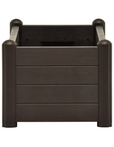 Letto Rialzato da Giardino in PP Moca 100x43x35 cm