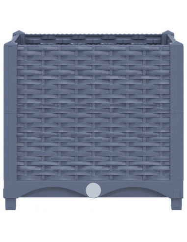 Fioriera Rialzata 40x40x38 cm in Polipropilene