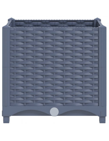 Fioriera Rialzata 40x40x38 cm in Polipropilene