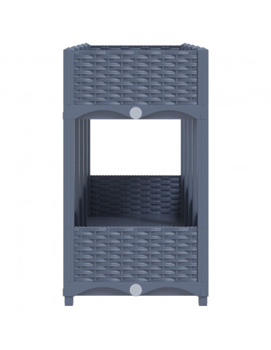 Fioriera Rialzata 160x40x71 cm in Polipropilene