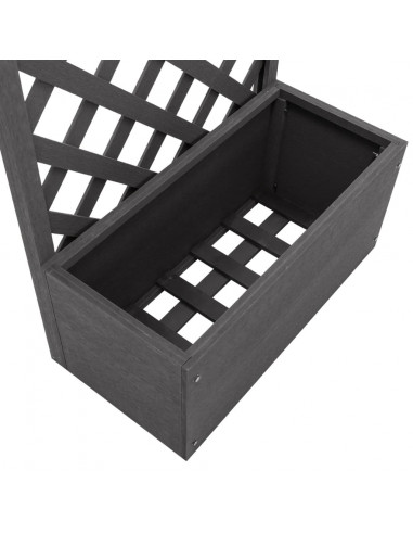 Fioriera a Traliccio 65x30x135 cm in WPC