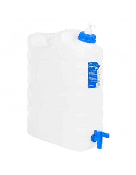 Contenitore Acqua Rubinetto e Dispenser Sapone 22 L in Plastica