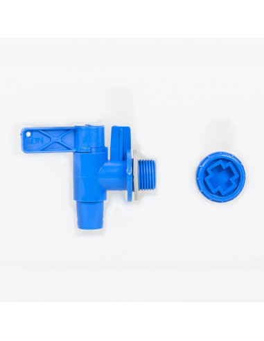 Contenitore Acqua Rubinetto e Dispenser Sapone 22 L in Plastica