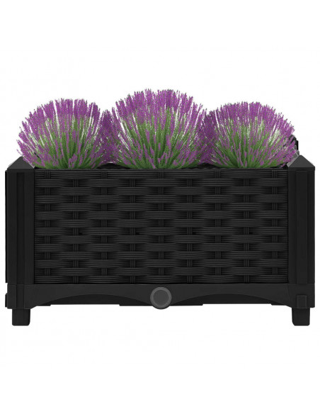Fioriera Rialzata 40x40x23 cm in Polipropilene