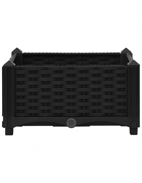 Fioriera Rialzata 40x40x23 cm in Polipropilene