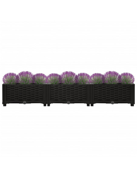 Fioriera Rialzata 120x40x23 cm in Polipropilene
