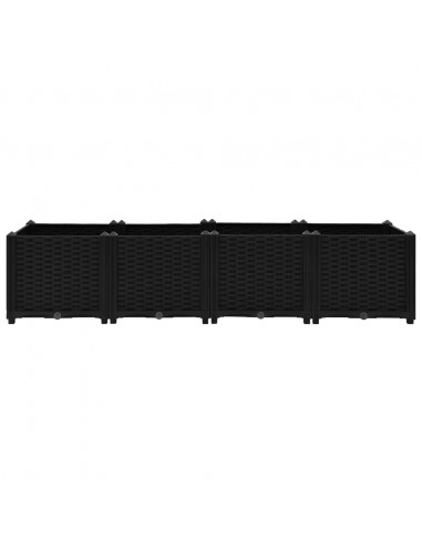 Fioriera Rialzata 160x40x38 cm in Polipropilene