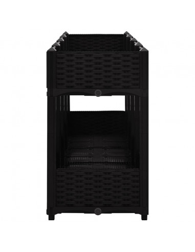 Fioriera Rialzata 160x40x71 cm in Polipropilene