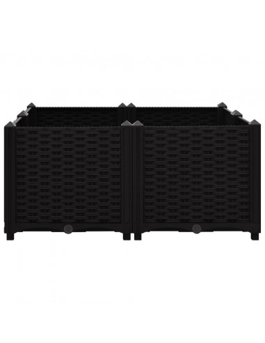 Fioriera Rialzata 80x80x38 cm in Polipropilene