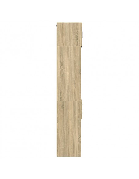 Mobile Sottile Rovere Sonoma 50x42,5x225 cm in Truciolato