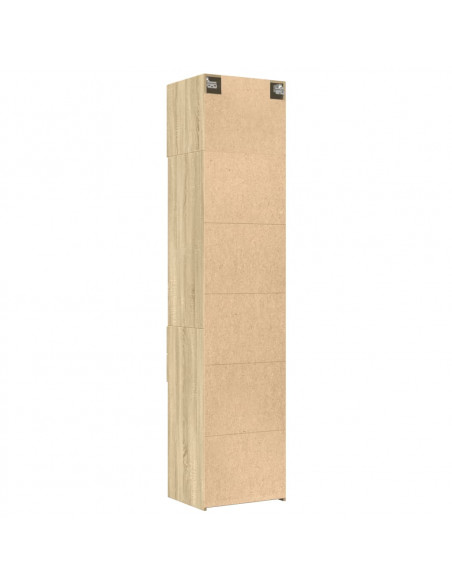 Mobile Sottile Rovere Sonoma 50x42,5x225 cm in Truciolato