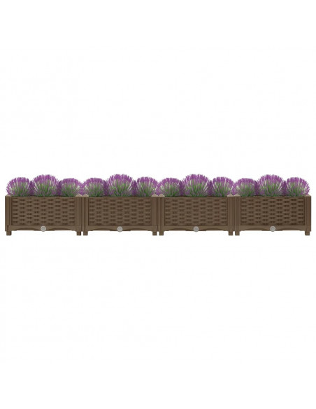 Fioriera Rialzata 160x40x23 cm in Polipropilene