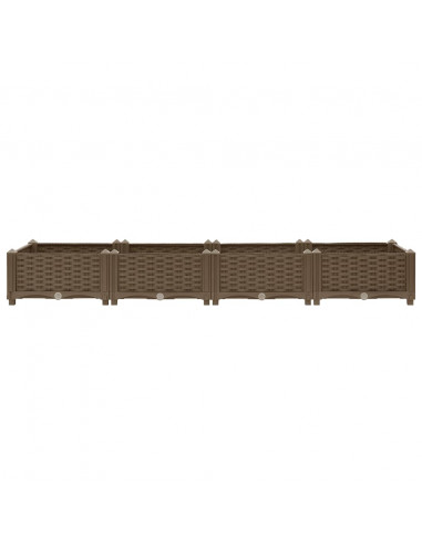 Fioriera Rialzata 160x40x23 cm in Polipropilene