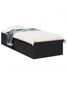 Giroletto Nero 90x200 cm in Legno Multistrato 2