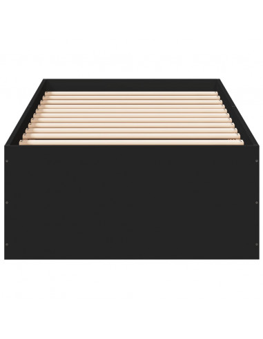 Giroletto Nero 90x200 cm in Legno Multistrato