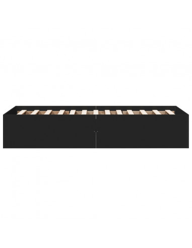 Giroletto Nero 90x200 cm in Legno Multistrato