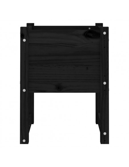 Fioriera Bianca 40x40x52,5 cm in Legno Massello di Pino