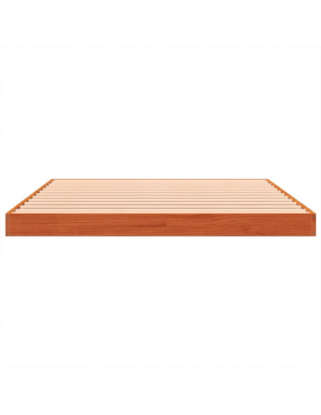 Giroletto Marrone Cera 120x200 cm in Legno Massello di Pino