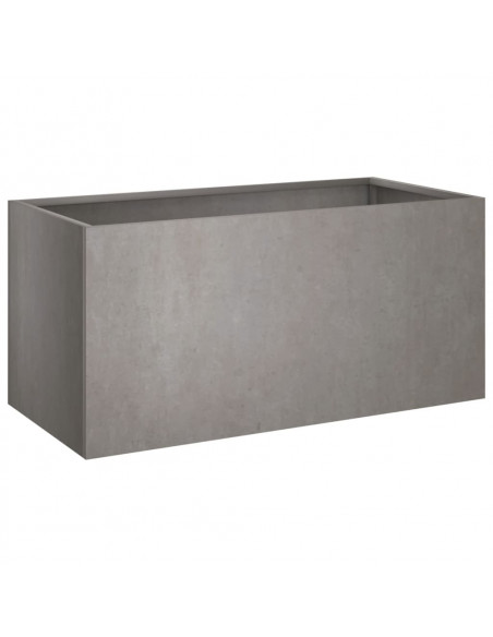 Fioriera 62x30x29 cm Acciaio Corten