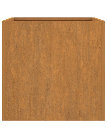 Fioriera 62x47x46 cm Acciaio Corten