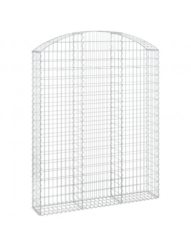 Cesto Gabbione ad Arco 150x30x180/200 cm Ferro Zincato