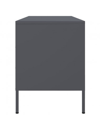 Mobile TV Antracite 100,5x39x50,5 cm in Acciaio