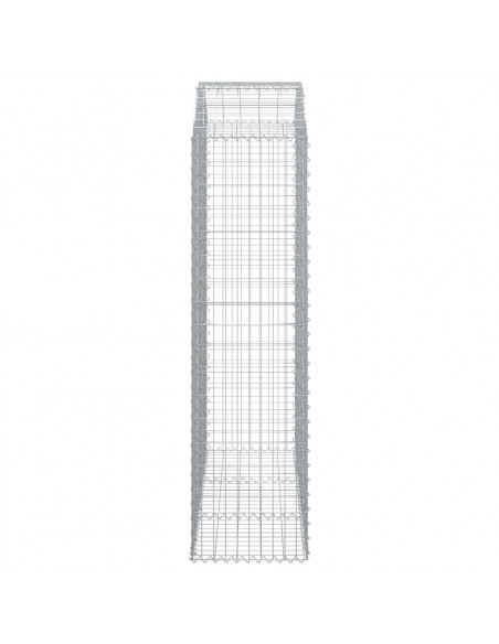 Cesto Gabbione ad Arco 150x50x180/200 cm Ferro Zincato